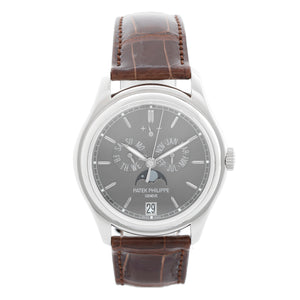 Patek Philippe Travel Time Men's Platinum Watch 5146P