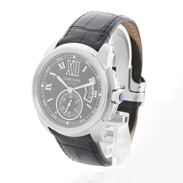 Cartier Calibre de Cartier Men's Stainless Steel Watch W7100014 3389