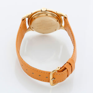Very Rare Collector's Piece Men's Hamilton Stormking II 14k Solid Gold Dress Watch