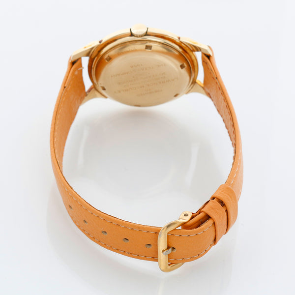 Very Rare Collector's Piece Men's Hamilton Stormking II 14k Solid Gold Dress Watch