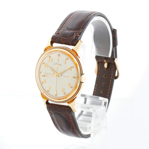 Very Rare Collector's Piece Men's Hamilton Stormking II 14k Solid Gold Dress Watch