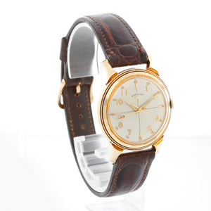 Very Rare Collector's Piece Men's Hamilton Stormking II 14k Solid Gold Dress Watch