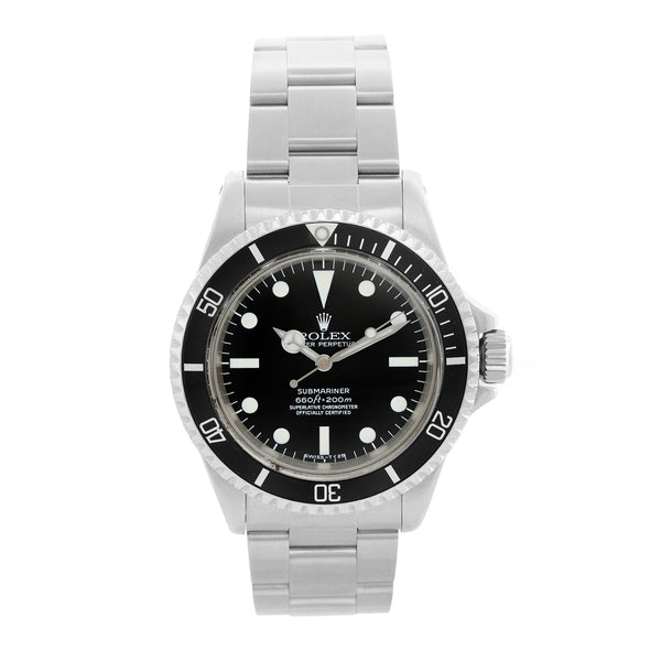 Rolex Submariner Men's Vintage Stainless Steel Watch 5512