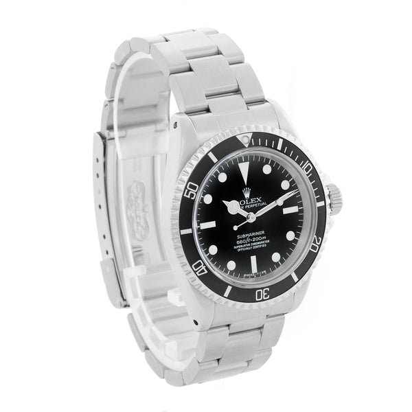 Rolex Submariner Men's Vintage Stainless Steel Watch 5512