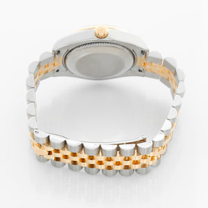 Rolex Datejust Yellow Gold White Dial Jubilee Bracelet Watch 178273