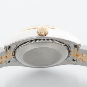 Rolex Datejust Yellow Gold White Dial Jubilee Bracelet Watch 178273