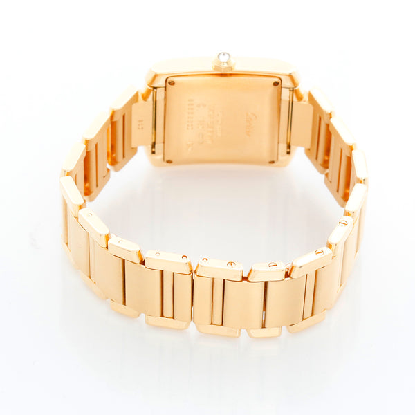Cartier Tank Francaise 18k Yellow Gold Men's Watch WE1010R8 1840