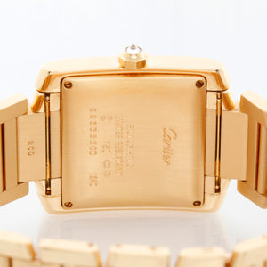 Cartier Tank Francaise 18k Yellow Gold Men's Watch WE1010R8 1840
