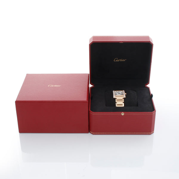 Cartier Tank Francaise 18k Yellow Gold Men's Watch WE1010R8 1840