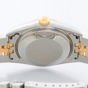 Rolex Datejust 2-Tone White Diamond Dial Watch 78273