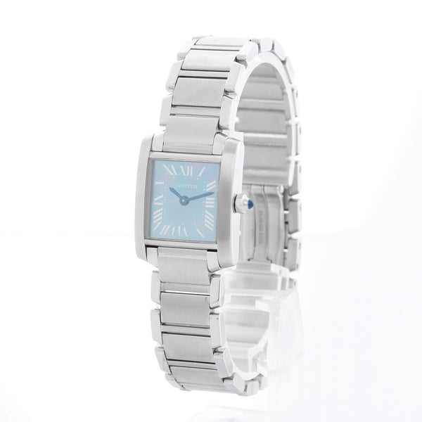 Cartier Tank Francaise W51026Q3 2384 Ladies 25mm Stainless Steel watch, Mother of Pearl dial – photo 2 of 6