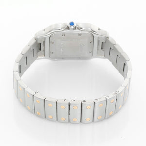 Cartier Santos Men's 40mm Stainless Steel & Yellow Gold watch, White dial – photo 4 of 6