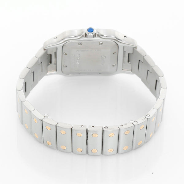 Cartier Santos Men's 40mm Stainless Steel & Yellow Gold watch, White dial – photo 4 of 6