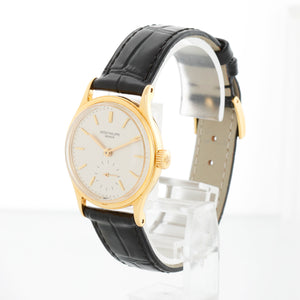 Patek Philippe Extremely Rare Waterproof Calatrava Yellow Gold Men's Watch Ref. 2451
