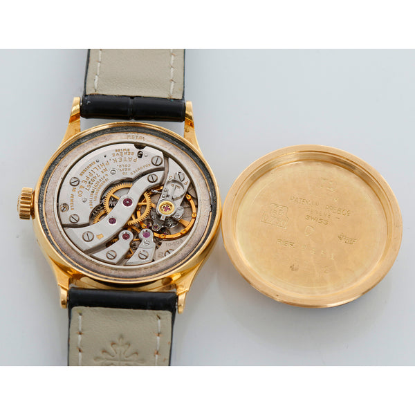 Patek Philippe Extremely Rare Waterproof Calatrava Yellow Gold Men's Watch Ref. 2451