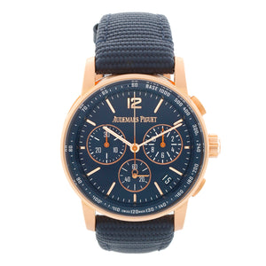 Audemars Piguet Code 11.59 Men's Rose Gold Chronograph Watch 26393OR.OO.A027KB.01