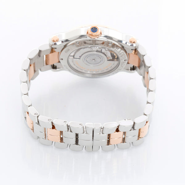 Chopard Ladies Rose Gold and Stainless Steel Happy Sport 278559-6019