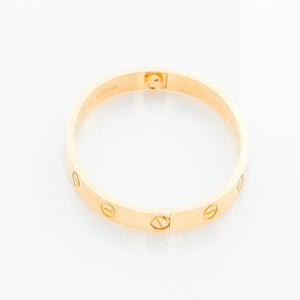 Cartier Love Bracelet 18k Yellow Gold Size 15 with Screwdriver – photo 3 of 4
