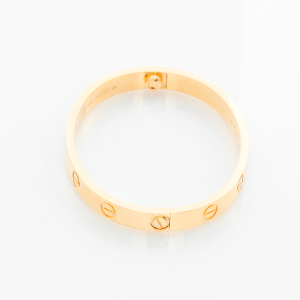Cartier Love Bracelet 18k Yellow Gold Size 15 with Screwdriver – photo 3 of 4