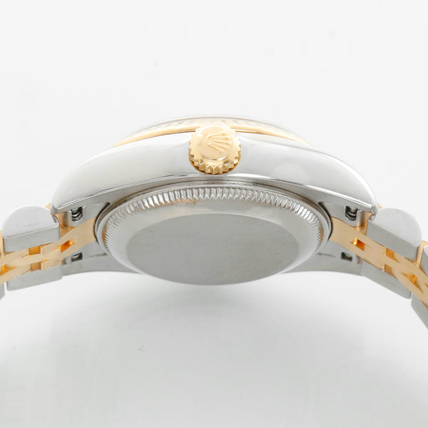 Rolex Datejust 2-Tone White Dial Watch 179173