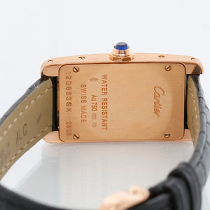 Cartier Rose Gold Small Tank Americaine 2503 W2607456 Ladies Watch