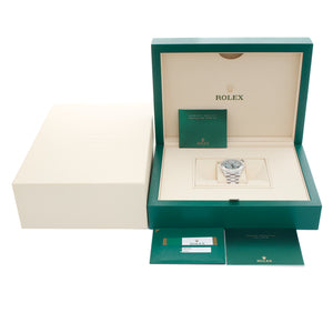 Rolex Platinum President Day-Date Ice Blue Men's Watch 228206