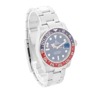 Rolex GMT - Master II White Gold " Pepsi " Ref. 126719 BLRO Men's Watch