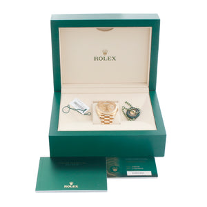 Rolex Day-Date 18K Yellow Gold Champagne Dial Watch 228238