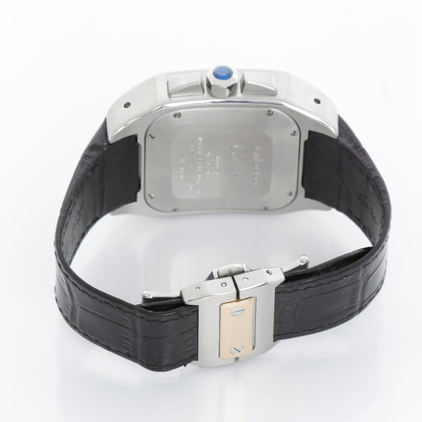 Cartier Santos 100 XL  Chronograph Two Tone Men's Watch 2740 W20091X7