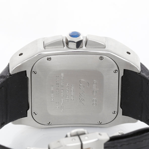 Cartier Santos 100 XL  Chronograph Two Tone Men's Watch 2740 W20091X7