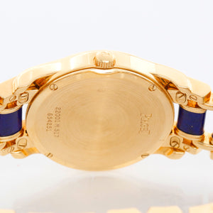 Piaget Polo 18K Yellow Gold Lapis Lazuli Dial & Bracelet Ref. 22001 M 517 D