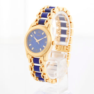Piaget Polo 18K Yellow Gold Lapis Lazuli Dial & Bracelet Ref. 22001 M 517 D