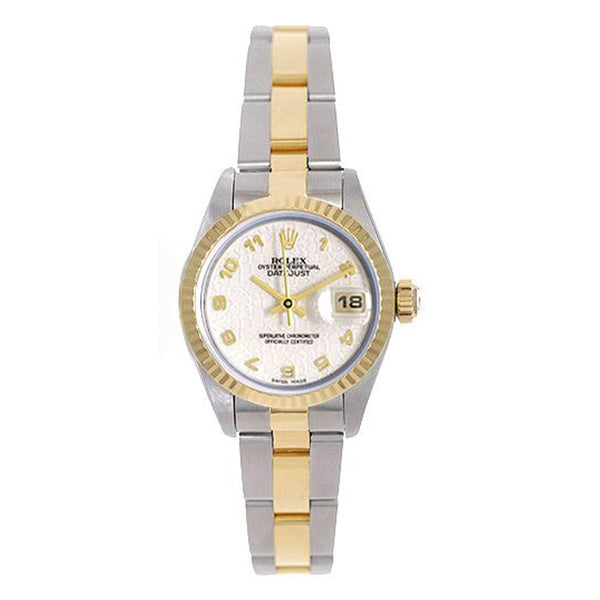 Ladies Rolex Datejust Watch 69173 Cream Jubilee Dial