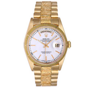 Rolex President Men's - Day-Date  Watch 18248 White Dial