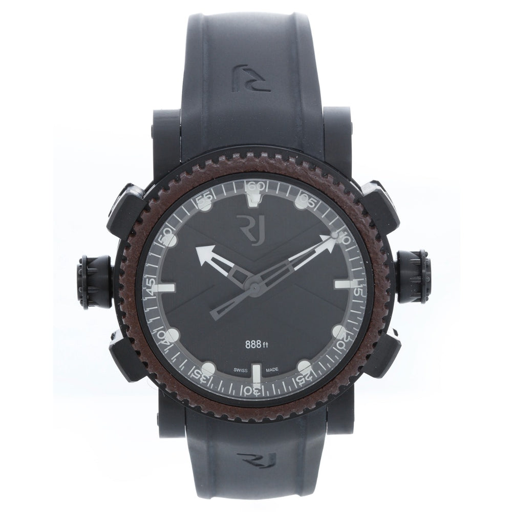 Romain Jerome  Titanic-DNA Black Octopus Black Rubber Automatic Men's