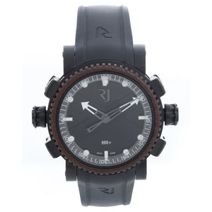 Romain Jerome  Titanic-DNA Black Octopus Black Rubber Automatic Men's