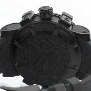 Romain Jerome  Titanic-DNA Black Octopus Black Rubber Automatic Men's