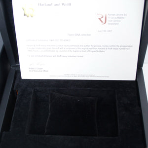 Romain Jerome  Titanic-DNA Black Octopus Black Rubber Automatic Men's