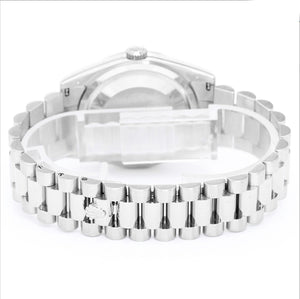 Men's Rolex President Day-Date  Watch 118209 Glacier Blue Dial