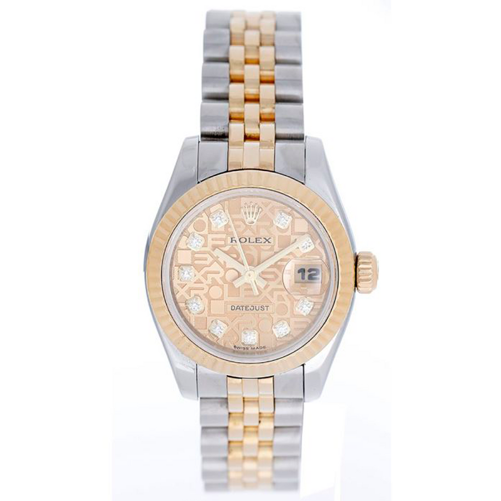 Rolex Ladies 2-tone Datejust Watch 179173