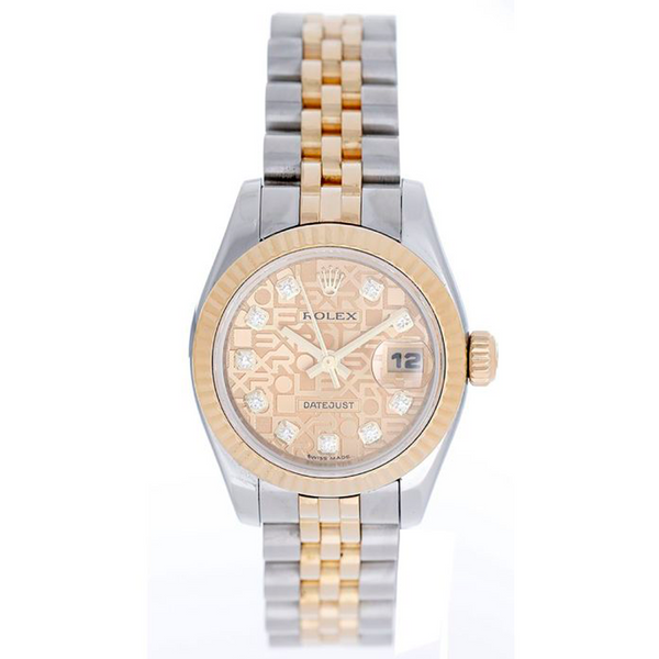 Rolex Ladies 2-tone Datejust Watch 179173