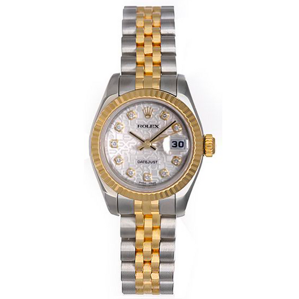 Rolex Jubilee Dial 2-tone Datejust Watch 179173