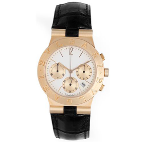 Bvlgari Diagono Men's 18k Yellow Gold Chronograph  CH 35 G (CH35G) Watch