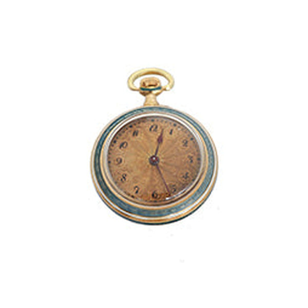 Vintage Ladies Enamel & Diamond Pendant or Pocket Watch
