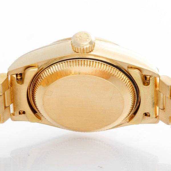 Ladies Rolex President Automatic Watch Mother of Pearl with Diamonds 79178