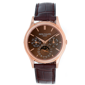 Patek Philippe Complicated Perpetual Calendar Men's 18k Rose Gold Watch 5140 R or 5140R