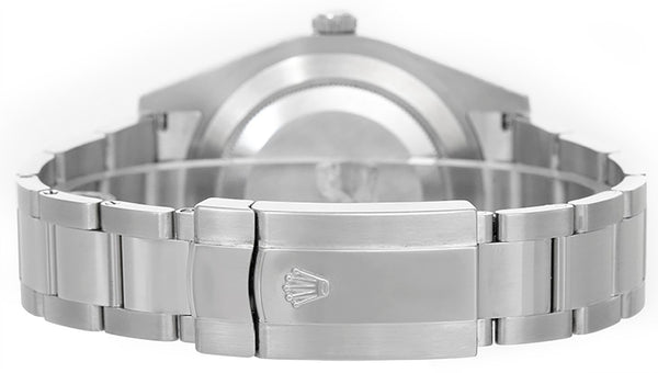 Rolex Datejust II Men's Watch 116334 Silver Diamond Dial