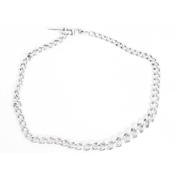 Vintage Silver Pocket Watch Chain or Necklace
