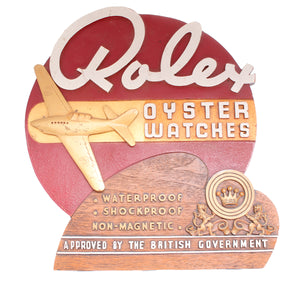 Extremely Rare 1940's Rolex Dealer Counter Display