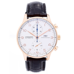IWC Portuguese Chronograph Rose Gold Men's Watch